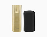 BLACK/GOLD DOUBLE CIGAR CASE