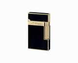 LIGNE 2 NATURAL BLACK LACQUER AND GOLD LIGHTER