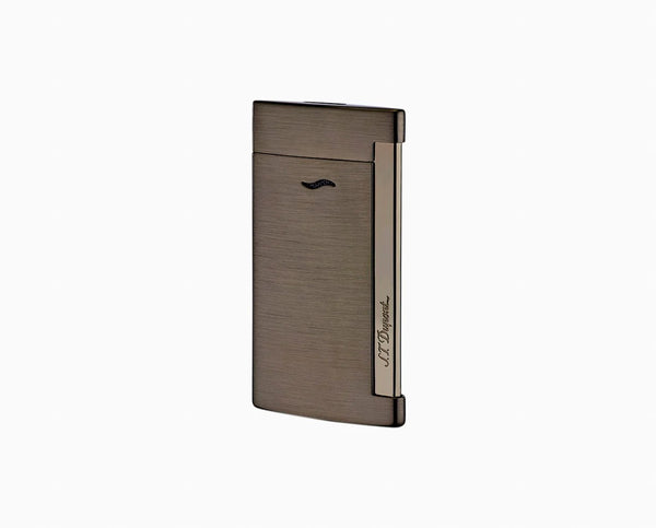 SLIM 7 BRUSHED GUN METAL LIGHTER